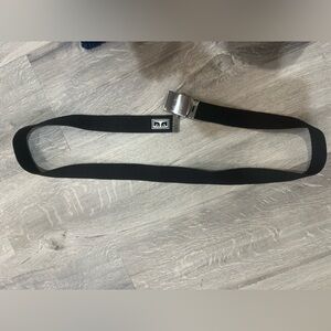 Obey Belt with Silver Buckle